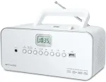 Muse M-28RDW portable stereo system Digital 3 W FM, MW White MP3 playback