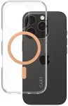 PANZERGLASS CARE&trade; by &reg; Urban Combat Case Transparent w. Peachy MagSafe iPhone 16 Pro