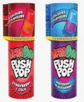 BAZOOKA Pulgakomm MEGA DUO PUSH POP 30 g, 2 tk