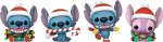 Funko Pocket POP! Vinyl figuur: Lilo & Stitch - Holiday 4-pack