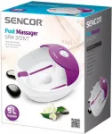 Sencor Jalamassaaživann SFM3721VT, valge/lilla