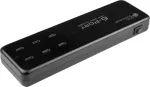 Alcasa GoodConnections USB Desktop Schnellladestation 120W 6-Port USB-C QC4.0 Schwarz