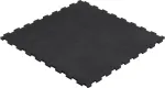 Rebel Rubber floor, equipment mat, puzzle 1m, 20mm, blac