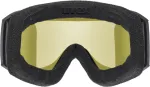 Uvex 5501822130 winter sport goggles Black Unisex Mirror Cylindrical(flat) lens