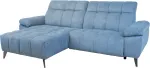 Home4you Nurgadiivan LUZERN VN elektriline recliner 264x160/87xH85/102cm, sinakashall