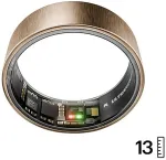 Ultrahuman Ring Air - Smart Ring f&uuml;r Frauen und M&auml;nner - Schlaf -und Fitness Tracking Wearable - Herzfrequenz - Smartring Rose Gold Gr&ouml;&szlig;e 13