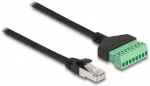 DeLOCK RJ45 Kabel Cat.6 St > Terminalblock Adapter 30cm 2tlg