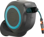 Gardena Wall-mounted Hose Box RollUp L (turquoise) 30 m