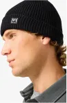 No name Czapka SUPER.NATURAL MERINO BASIC BEANIE czarna one size
