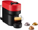Kohvimasin Krups NESPRESSO VERTUO POP, punane, Kapsel