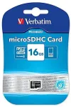 M&auml;lukaart VERBATIM microSDHC 16GB Class 10 UHS-I 44010
