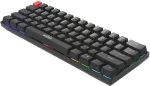 Klaviatuur No name Marvo Scorpion KG933G Saber 61 Wired Mechanical RGB 60% UK Layout Gaming (Black) keyboard QWERTY