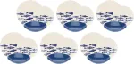 Rose&Tulipani THE BLUE ONES Dinner service for 6 people