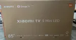 Teler Xiaomi SALE OUT. TV S Mini LED 85 2026 | SALE OUT. | Xiaomi S Mini LED 2026 | 85 | Smart TV | Google TV | 4K UHD | Dark Grey | DAMAGED PACKAGING, DENTED FRAME