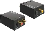 DeLOCK Audio Konverter Analog > Digital - Audio-Konverter - Eingang : 2 x Cinch - Ausgang : 1 x Toslink S/PDIF, 1 x Koaxial S/PDIF (62443)