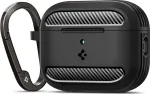 SPIGEN Rugged Armor AirPods Pro 3 Case Matte Black