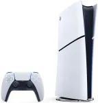 M&auml;ngukonsool SONY PlayStation 5 Slim Digital Edition 825GB Sort Hvid