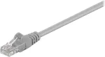 Goobay | CAT 5e patch cable, U/UTP | Grey RJ45 male (8P8C) | RJ45 male (8P8C)