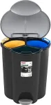 CURVER Set of baskets to segregate TRIO 17 + 17 + 6 L