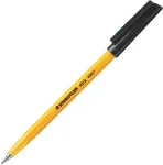 STAEDTLER Pastapliiats Stick 430 F, must, 2 tk
