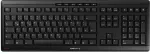 Klaviatuur CHERRY STREAM Wireless Tastatur CH schwarz