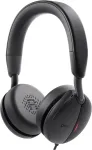 Dell | Pro Wired On-Ear Headset | WH5024 | Built-in microphone | USB Type-A | ANC | Black