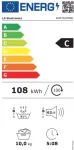 LG DUAL Inverter Heat Pump, 7, RHX7010TBB, 10 kg
