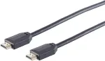 No-Name HDMI (ST-ST) 3m 10K 120Hz HDMI 2.1 vergoldet Black