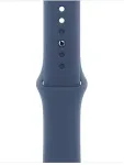 APPLE MYJ23ZM/A smart wearable accessory Band Blue Fluoroelastomer