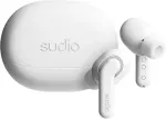 No name Sudio Earbuds | E4 Pro | Bluetooth | In-ear | Microphone | Cloud White | Noise canceling | Noise reduction