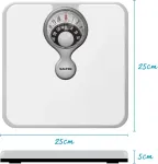 Kaalud Salter 484 WFEU12 Magnifying Lens Bathroom Compact Mechanical Scale