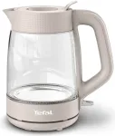 Veekeetja Tefal Kettle | KO2G0BE0 | 2000 W | Electric | 1.7 L | Glass | 360&deg; rotational base | Grey/Transparent