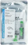 SmartKeeper Essential USB-B Port Lock BL04 with Mini Key U04 Security Set Green