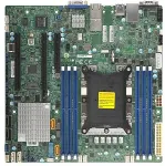Emaplaat Super Micro SUPERMICRO X11SPM-TF - Motherboard - micro ATX - Socket P - C622 - USB 3.0 - 2 x 10 Gigabit LAN - Onboard-Grafik