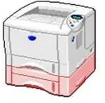 Brother LT 500 - Papierkassette - 250 Bl&auml;tter in 1 Schubladen (Trays) - wei&szlig; - f&uuml;r HL-1650, 1670N, 1850 (LT500)