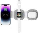 Tech-Protect juhtmevaba laadija A32 3in1 Magnetic MagSafe QI15W, hall