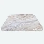 Arozzi Zona Square Floor Pad | White Marble