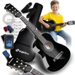 No name SUPRIMO JRC SET BK gitara klasyczna 1/4 czarna do