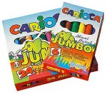 Carioca Viltpliiatsid Universal Jumbo, kartongpakend, 24 v&auml;rvi