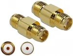 DELOCK Adapter SMA Buchse zu SMA Buchse 10 GHz
