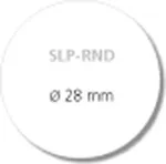Seiko SLP-RND ROUND LABEL 28MM 120 LAB/ROLL 2 ROLL/BOX