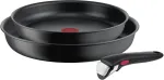 Tefal | Frypan set | L7649253 Ingenio Ultimate | Frying | Diameter 24/28 cm | Suitable for induction hob | Removable handle | Black