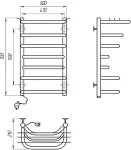 KOSSER Kanna 700x500/7 EL reg.