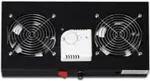 Digitus Konditsioneer 483mm 2 ventilaatorit Black (DN-19 FAN-2-HO-SW)