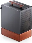 Korpus Jonsbo T7 Midi Tower Black, Wood