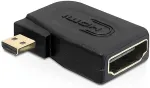 DELOCK High Speed HDMI with Ethernet - Video-/Audio-/Netzwerkadapter - HDMI - 19-polig Micro-HDMI (M) - HDMI, 19-polig (W) (65352)