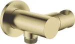 Deante Round angled connector with handset holder