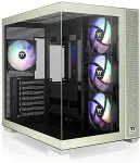 Korpus Thermaltake View 380 TG ARGB, Tower Case (Light Green, Tempered Glass x 2)