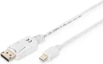 Digitus DisplayPortKabel miniDP -> DPort St/St 3m 1.1a wei&szlig; Polybeutel