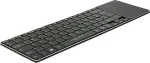 Klaviatuur DeLOCK Funktastatur f&uuml;r Smart TV und Windows PCs mit Touchpad 6 mm flach